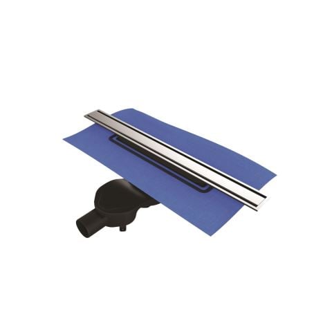 VİTRA Eco-Flow DK 100 Yandan Çıkışlı 60cm Mat Krom Duş Kanalı