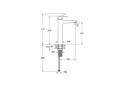 ARTEMA Flow Soft  Çanak Lavabo Bataryası A43010