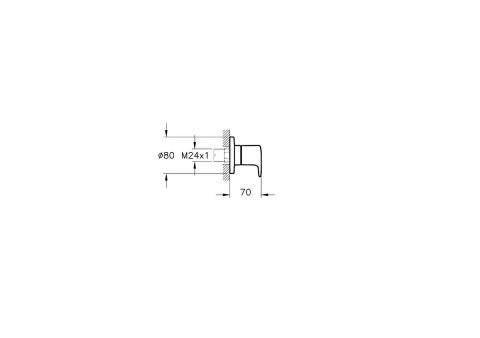 ARTEMA Root Round Ankastre Stop Valf A42730