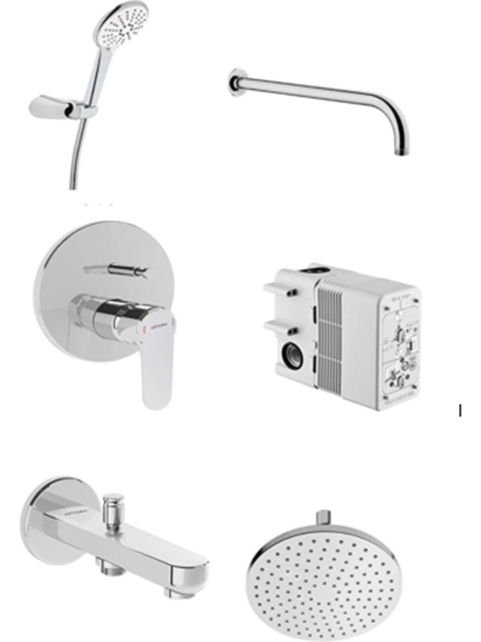 ARTEMA Flow Round Ankastre Duş Seti A49306