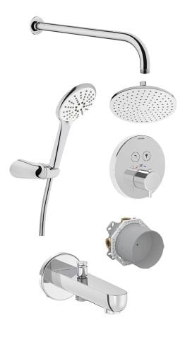 ARTEMA AquaControl Round Ankastre Termostatik Duş Seti A49293